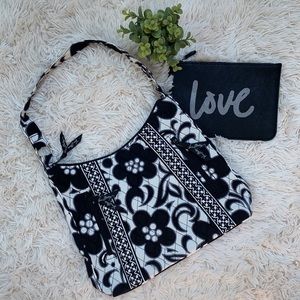 🎉HP🎉 Vera Bradley Lisa B Hobo Bag 💗 Night & Day